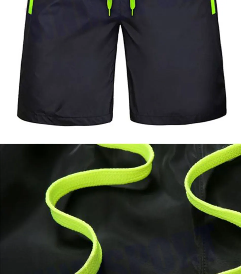 Новые летние мужские пляжные шорты на молнии с карманами для отдыха и спорта, беговые шорты для бега, Пляжные бермуды, пляжные шорты для серфинга, отдыха, M-9XL