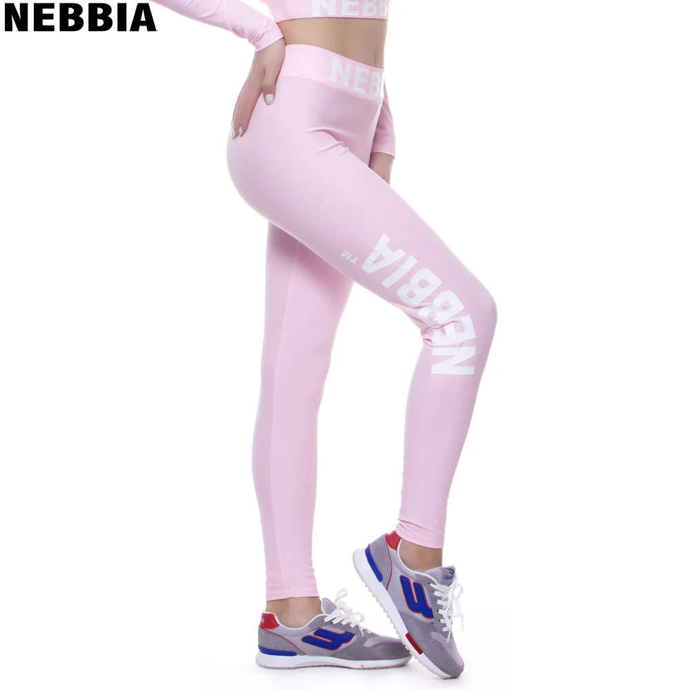 

NEBBIA Unique Design Sexy Pink Yoga Pants Seamless High Waist Athletic Sport Leggings Olive Workout Jogging Pants For Women