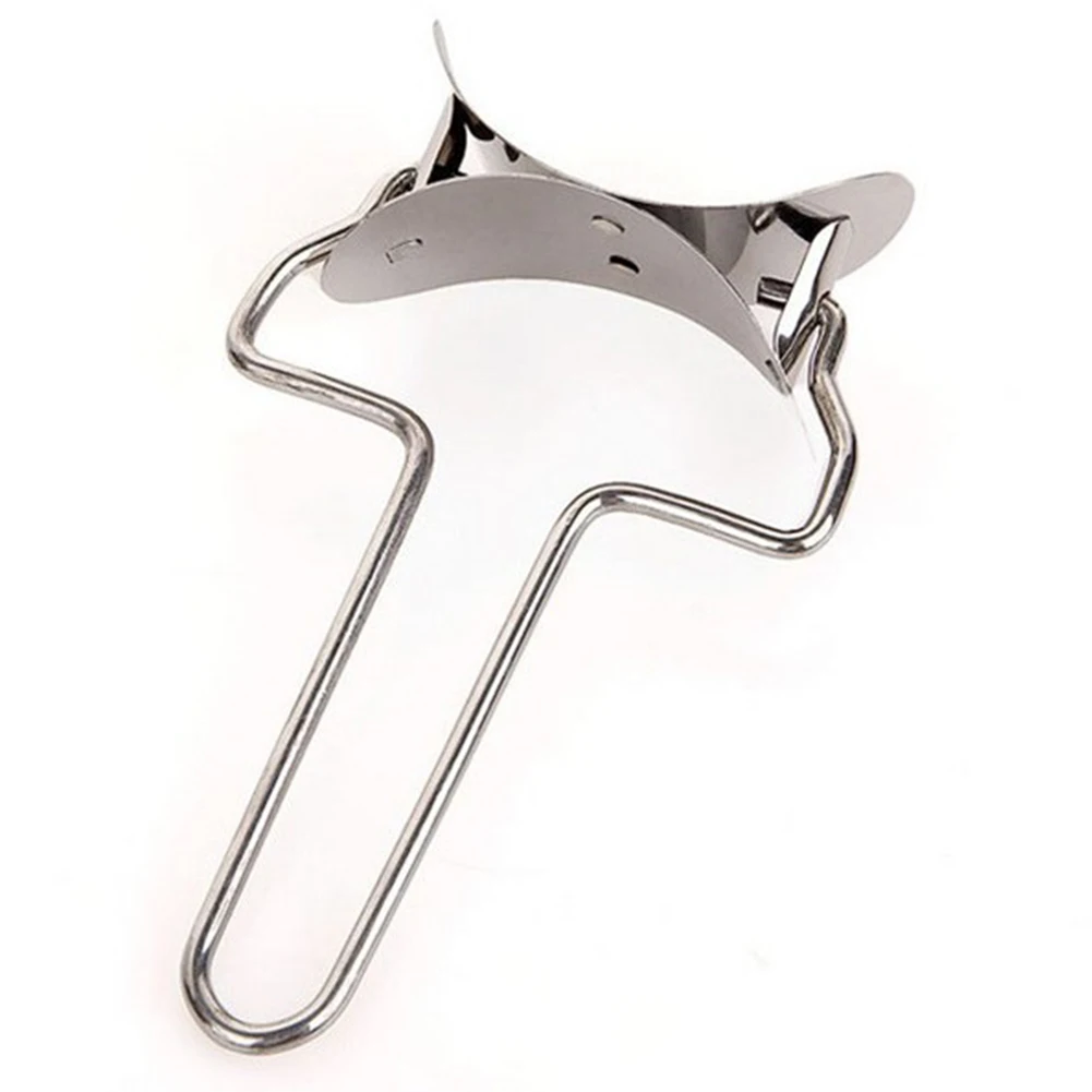 

Slicer Portable Stainless Steel Cutter Kitchen Supplies Pasta Machine Practical Dumpling Skin Mold Silver