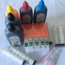 PGI-470 PGBK CLI-471 BK C M Y комплекты для заправки чернил для canon MG6840 MG5740 принтер 5 чернильных картриджей+ 5 чернил bollles