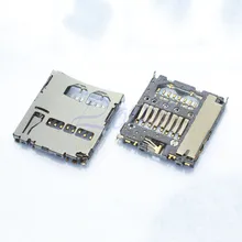 Original New 5pcs Cell phone Memory Card Readers for Samsung 2014 W2014 SD connector holder
