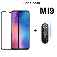 Защитная пленка для экрана объектива камеры для Xiaomi Mi 9 9 H, жесткость, полное покрытие клеем, передняя стеклянная пленка для Xiaomi Mi 9, закаленное стекло