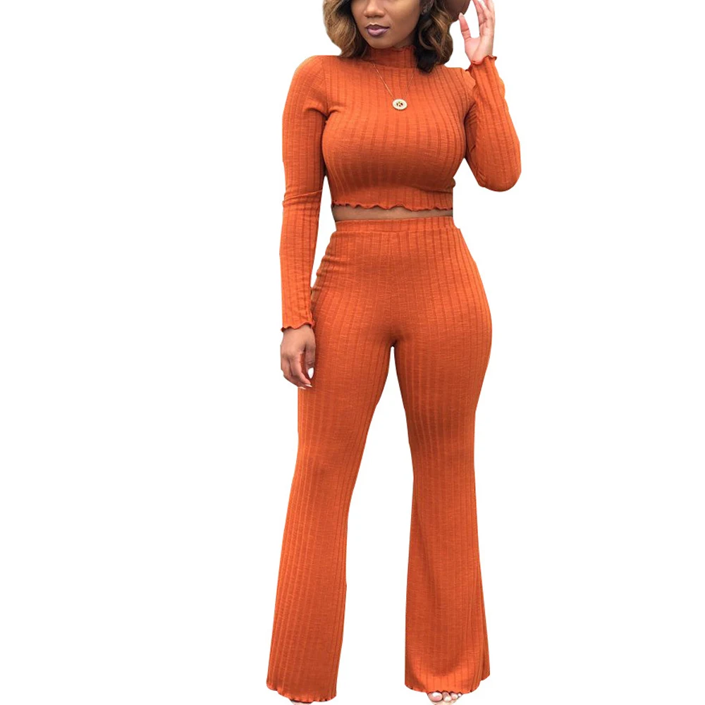 YUYOU Autumn Women Jumpsuits Casual 2 Piece Set Soft Jumpsuit Long Sleeve Solid Wide Leg Jumpsuit Overalls Street wear 