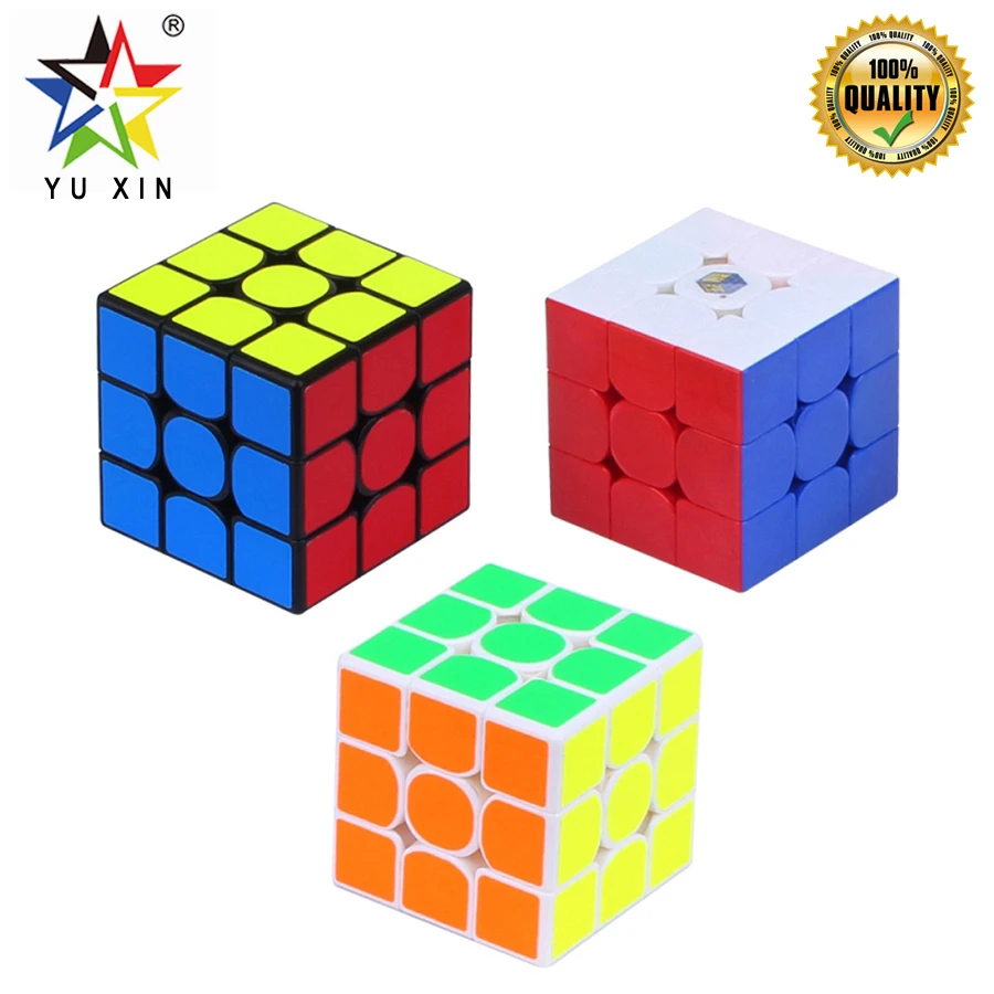 

2019 YUXIN Magic Cube 3x3x3 Competition 55.5mm Speed Cube Twist Puzzle Cubes Fidget Toys For Children Gift Puzzle Magic Cubo