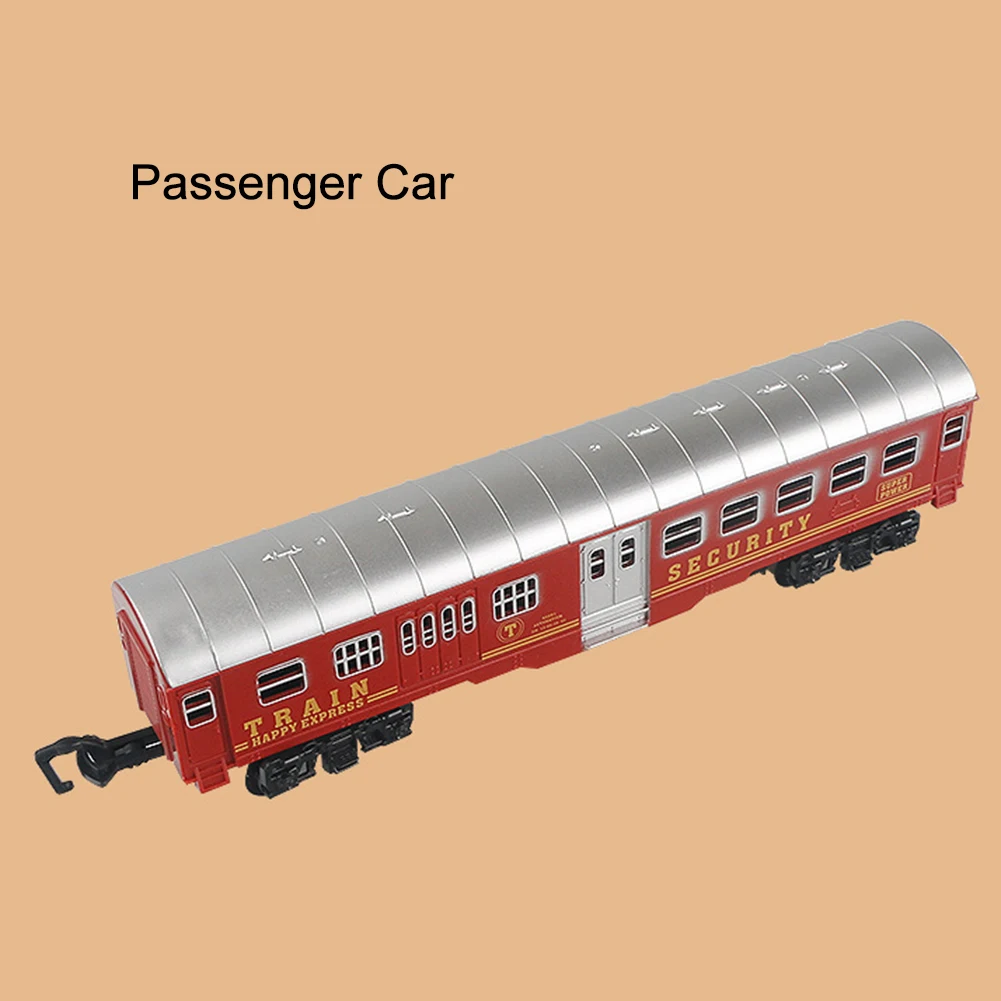 ABS Ретро моделирование электрический трек поезд сборная игрушка детский трек маленький поезд игрушка трек поезд набор праздничный подарок
