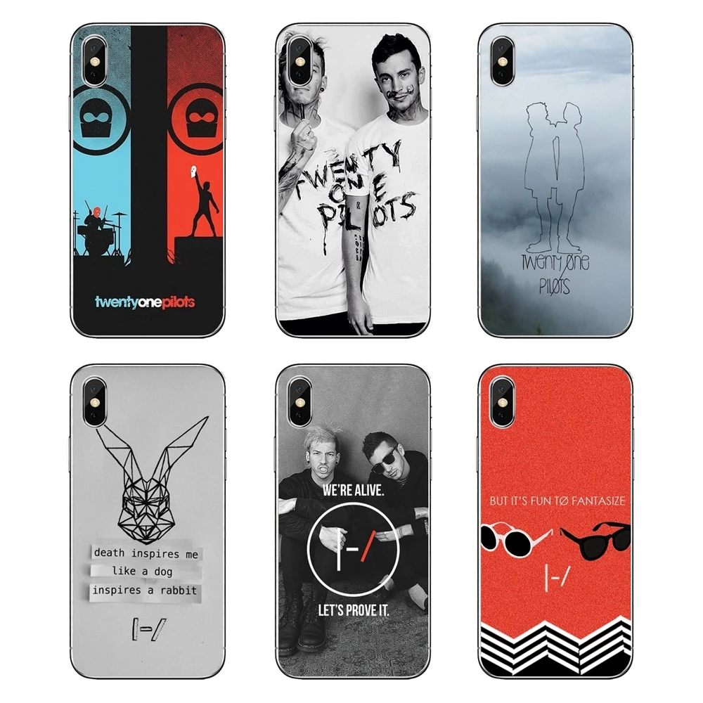 

For Motorola Moto X4 E4 E5 G5 G5S G6 Z Z3 G3 C Play Plus Soft Transparent Cases Covers 21 Twenty One Pilots Mucis Tyler Joseph