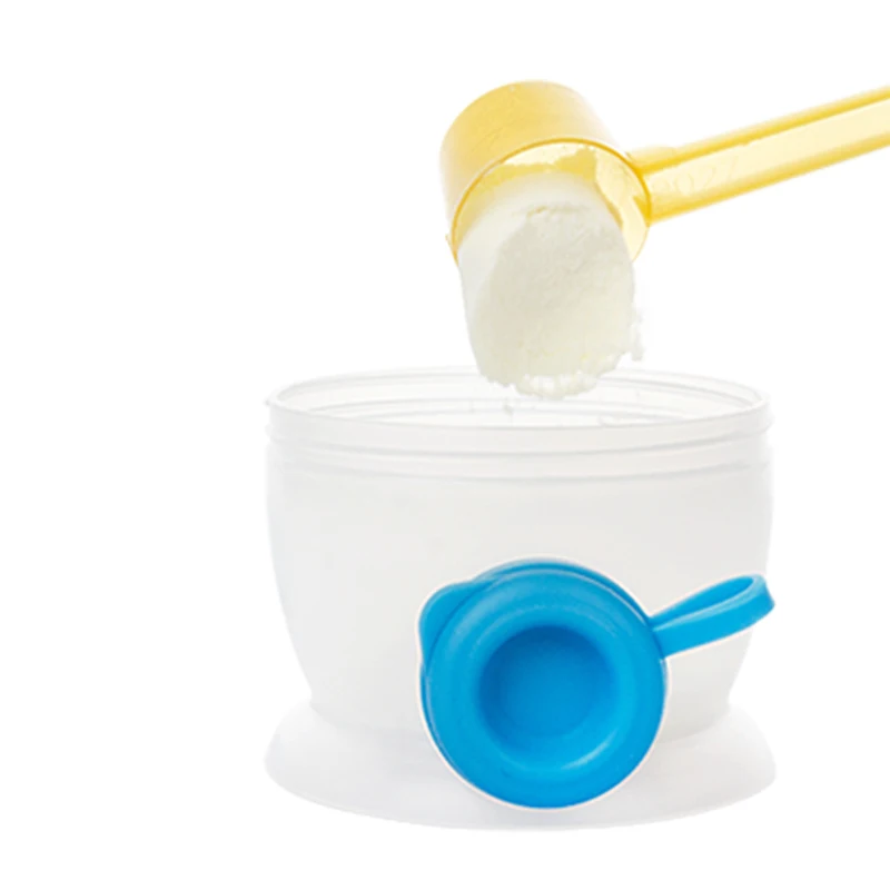 Babytry Infant Baby 3 Layers Food Container Portable Formula Dispenser Bottle Accessories Milk Powder Storage Box For Children