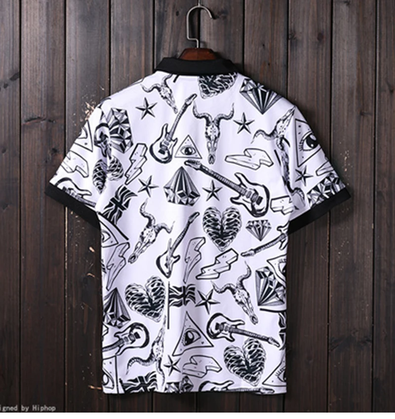 Summer Mens Fashion Polo Shirts  (8)