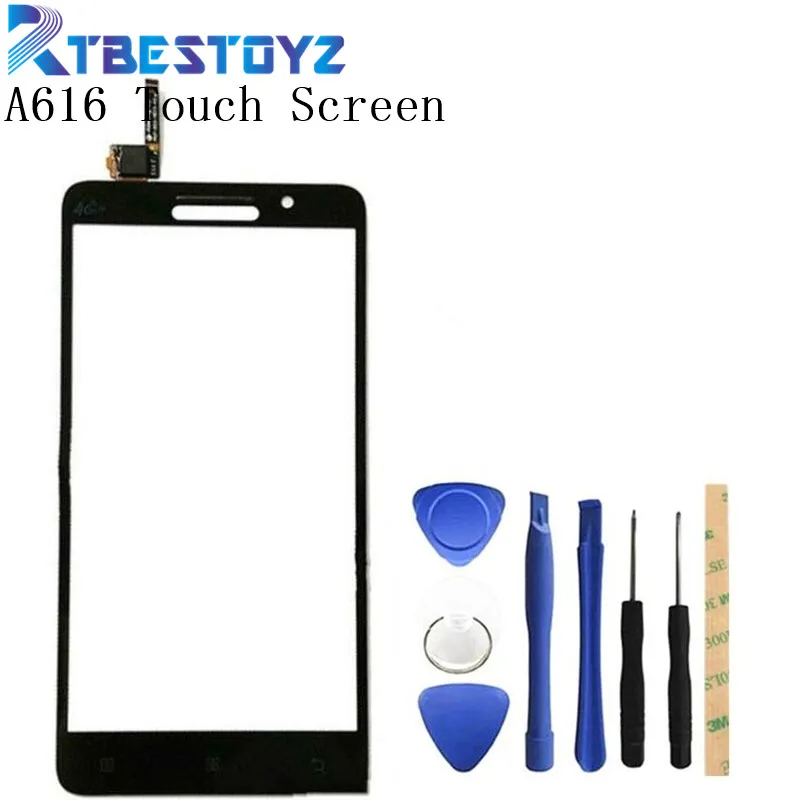 

RTBESTOYZ Replacement Parts For Lenovo A616 Outer Touch Screen Digitizer Panel With Tracking Number