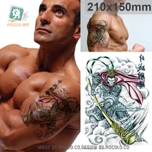 Waterproof film with a Sun Wukong tattoo tattoo big flower pattern can be customized LC2862 wholesale arm