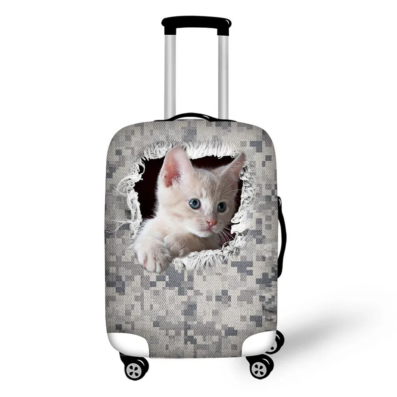 Digital camouflage animal Print Protective Baggage Cover For 18-30 Inch Trolley Suitcase Elastic Waterproof Travel Luggage Cover