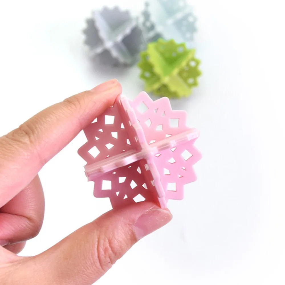 

4pc/lot Washing Machine Hair Removal Device Clothes Clean Laundry Ball Retaining Filter washing machine helper Snow Laundry Ball