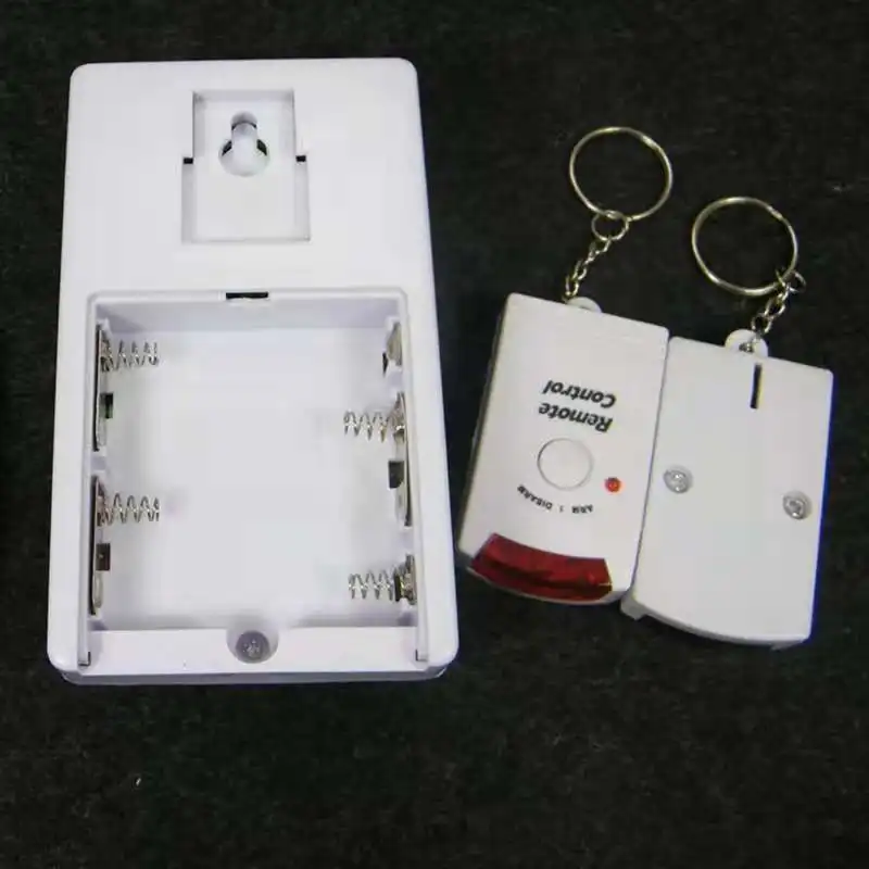 Wireless Alarm system PIR MP Alert Infrared Sensor Anti-theft Motion Detector Alarm Monitor Two remote controller