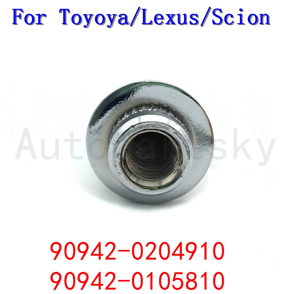 90942-02049+ 90942-01058 гайка и колесные серьги-гвоздики для TOYOTA 4runner SCION tC для LEXUS GX460 9094202049 9094201058