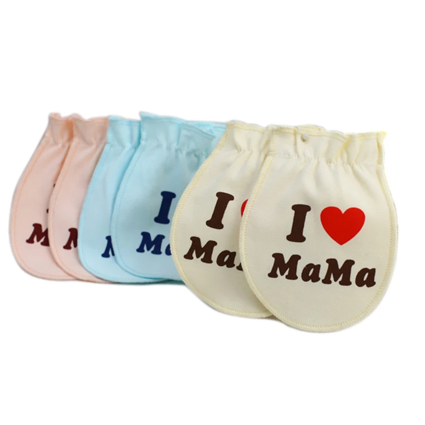 1 Pair Fashion Baby Mittens Summer Anti grasping Gloves Newborn