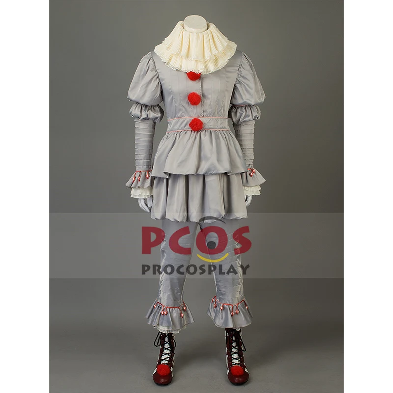 

It 2017 Pennywise the Dancing Clown Cosplay Costume & Boots mp003732
