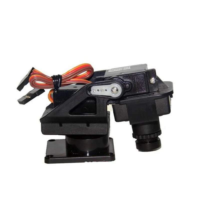 

1 Set Brand New Blue Pan/Tilt Camera Platform Anti-Vibration Camera Mount For Aircraft With 2 Pcs Servo Camerax