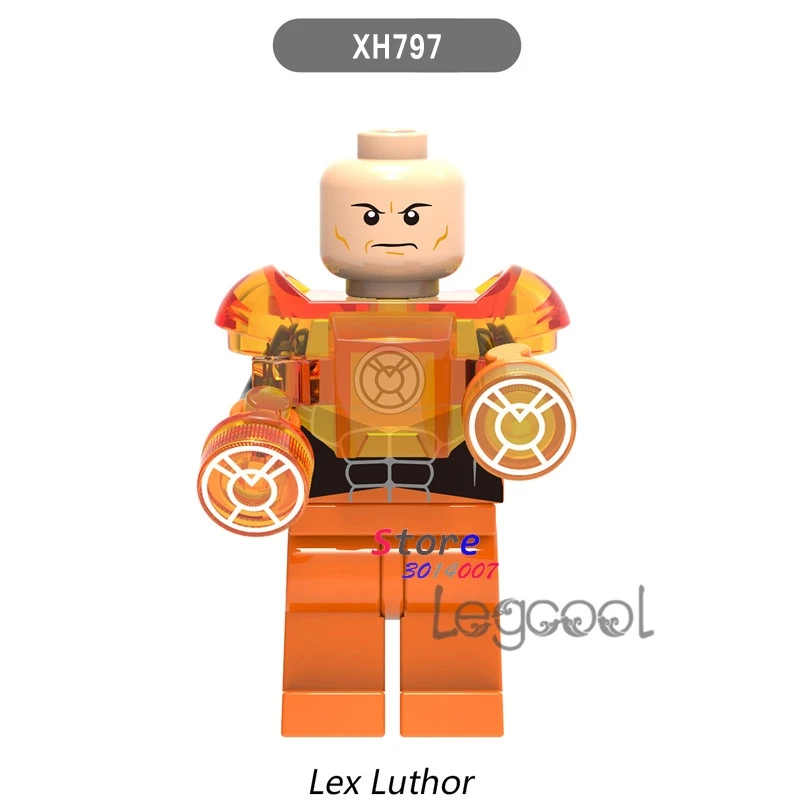 

1PCS model building blocks action figures starwars superheroes Lex Luthor learning Dolls party series diy toys for children gift
