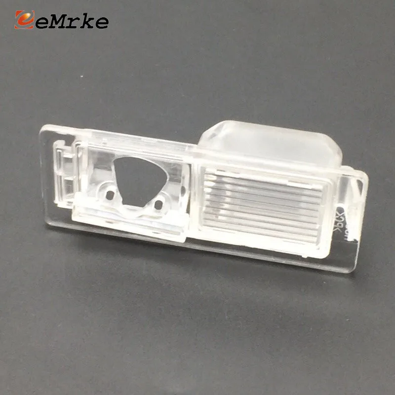 

EEMRKE Car Rear View Camera Bracket Mount License Plate Lights Housing for Chevrolet SS Corvette Equinox Impala Sonic Traverse