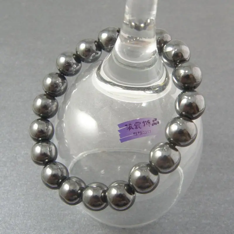 Free Shipping Hematite Magnetic Bracelets Magnetic Anti Fatigue Health