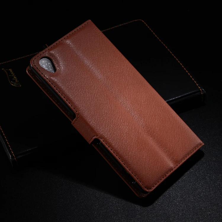 Кожаный чехол для Sony Xperia Z3 L55T D6603 D6633 Роскошный Ретро флип Z 3 Capa роскошный бумажник