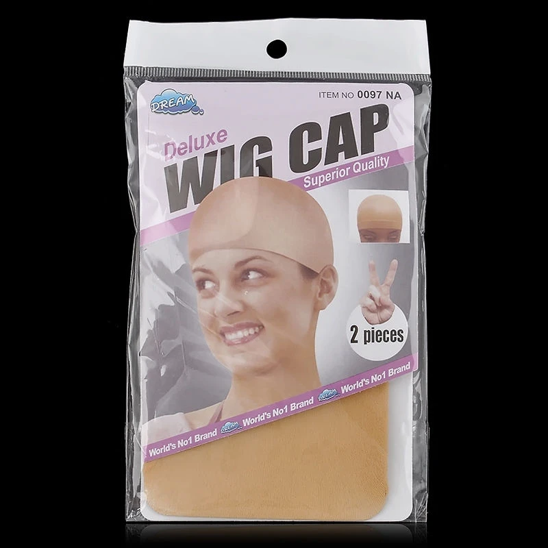 2pcs 2Colors Soft Wig Caps Unisex Stretchable Elastic Mesh Hair Net Stocking Wig Cap Hairnet Mayitr