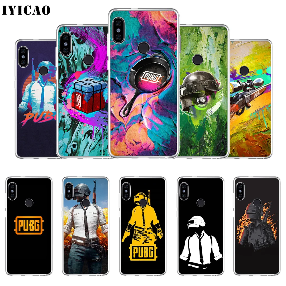 IYICAO PUBG игровой Мягкий силиконовый чехол для телефона Xiaomi Mi 9 8 SE 6 A1 A2 Lite F1 MIX2S MIX3 TPU