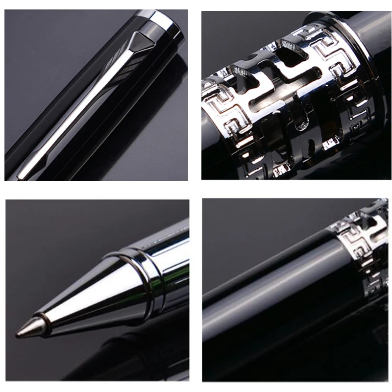 Nobility Hollow-carved design Business metal Roller pen stationery gift supply onisidus On-0899