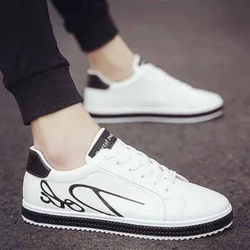 

Lace 39-44 Yards New Shoes Men's Shoes Korean Version Of The Trend Of Students Casual Shoes Summer Wild Flat Shoes
