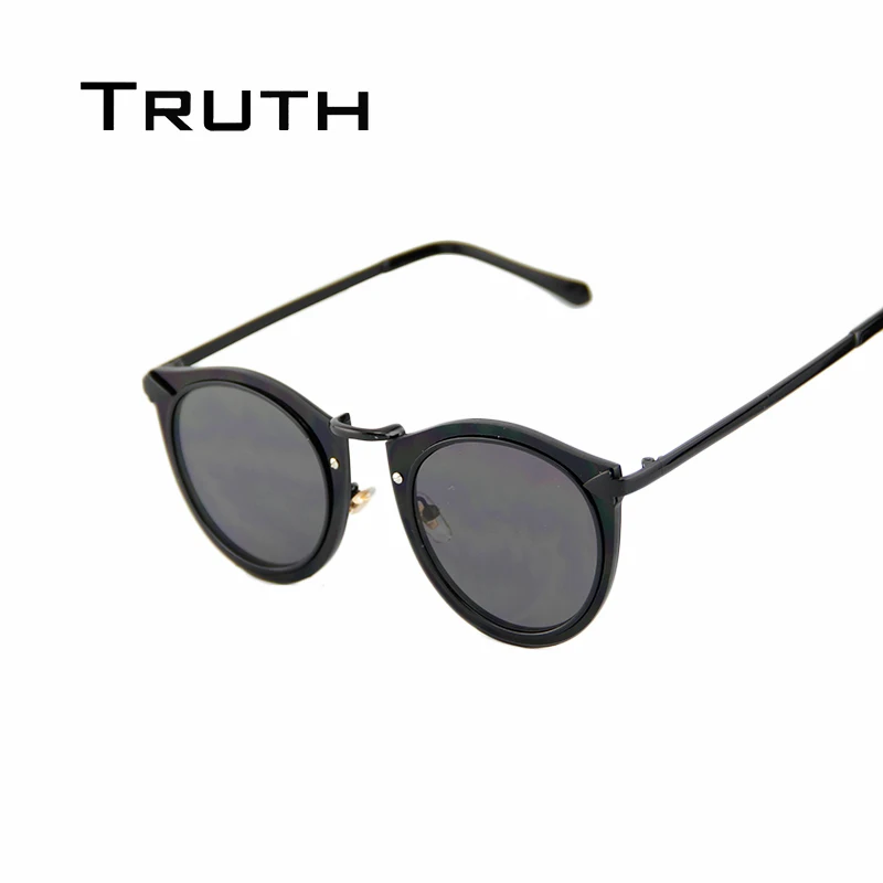 ПРАВДА new fashion Cat Eye женщины солнцезащитные очки на открытом воздухе металлические