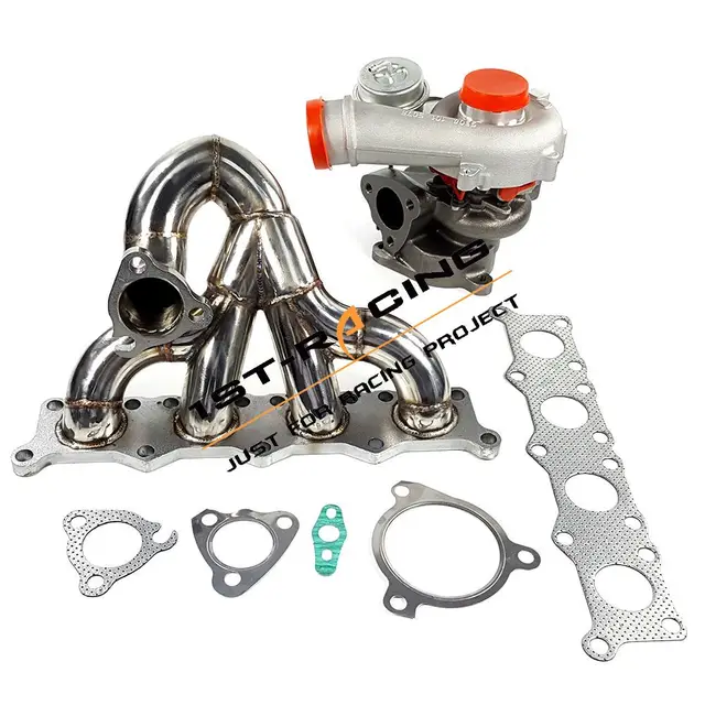 Turbo Exhaust Manifold+k04 Upgraded Turbo FOR Audi TT S3 210 225 BHP Quattro 1ST RACING NEW on