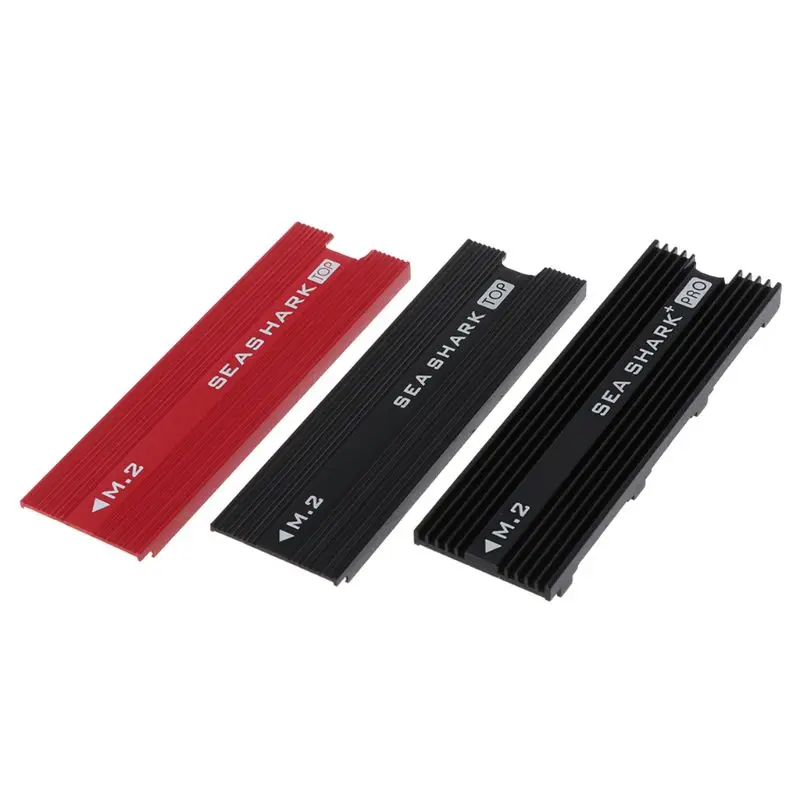 Новый алюминиевый лист теплоотвод радиатор NVME NGFF M.2 охлаждение U.2