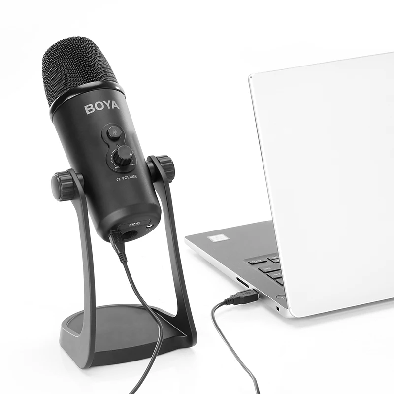 

BOYA BY-PM700 USB Condenser Microphone Flexible Polar Pattern Recording Interview Conference Microphone for Computer