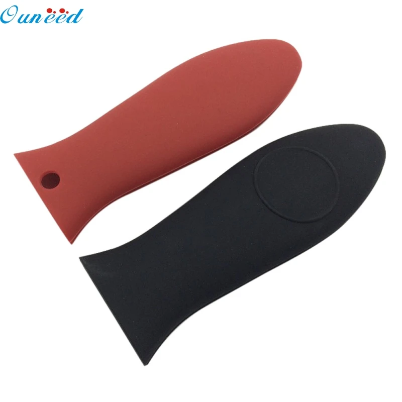 Ouneed Happy Home 1 Piece Simple And Durable Anti Skid Soft Non-Slip Silicone Hot Handle Holder