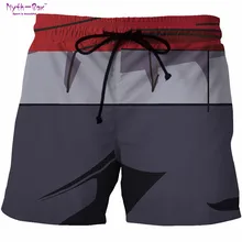 Летние мужские короткие пляжные шорты с мультяшным принтом, мужские спортивные Бермуды для серфинга, мужские шорты высокого качества, праздничный купальник, женский купальник для серфинга