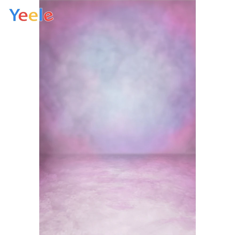 Фоны для детской фотосъемки Yeele градиентные фиолетовые стены пол портрет гранж
