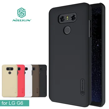 

for LG G6 Phone Cases Nillkin Super Frosted Shield Hard Back PC Cover Case for LG G6 Matte Phone Case + Screen Protector