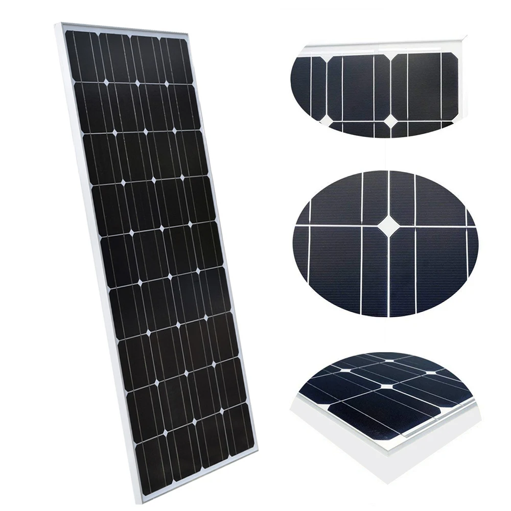 Xinpuguang 100W 18V Solar Panel System Module Mono Silicon Cell for 12V Battery Power Charger 10A USB Controller MC4 Connector Xinpuguang 100W 18V Solar Panel System Module Mono Silicon Cell for 12V Battery Power Charger 10A USB Controller MC4 Connector