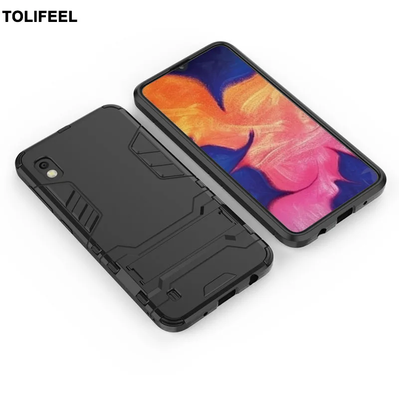 

TOLIFEEL Case For Samsung Galaxy A10 Silicone Cover Shockproof Hard Plastic Robot Armor Slim Back Cases For Samsung A10 Capa
