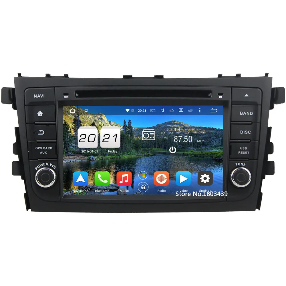 

Octa Core 4GB RAM 32GB ROM Android 6.0.1 12V Car Radio Player Bluetooth Stereo FM For Suzuki Alto Celerio Cultus 2015-2016