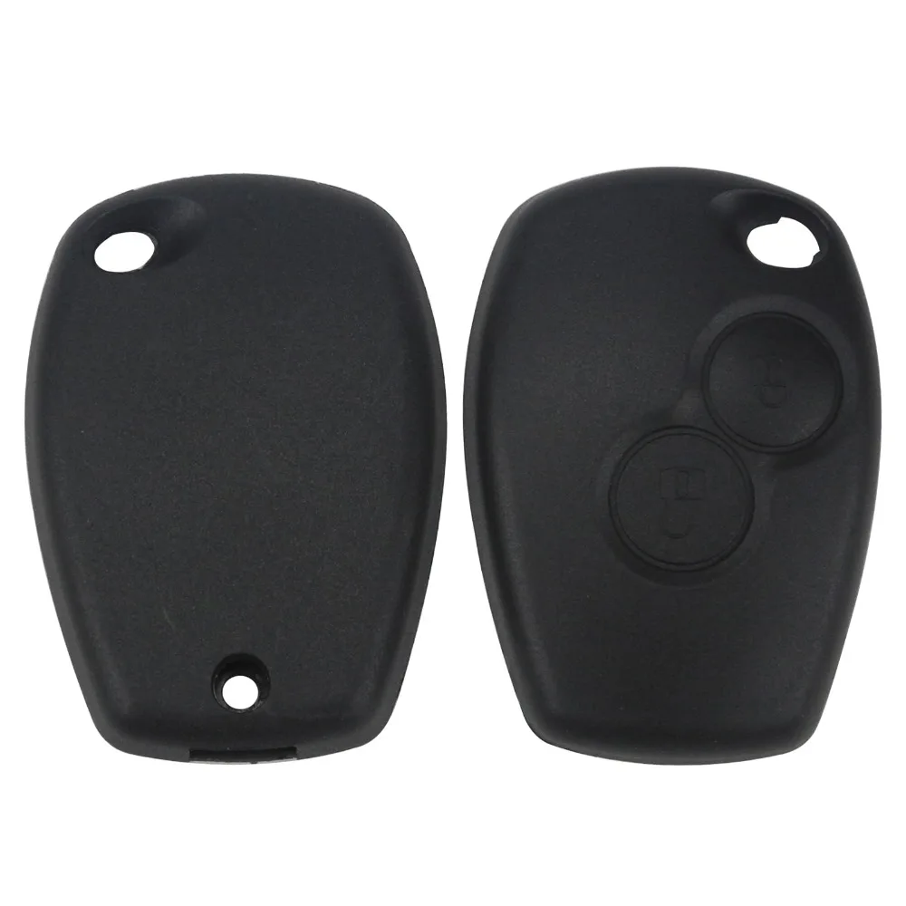 

jingyuqin 2 Button Remote Car Key Case For Renault Megane Modus Espace Laguna Duster Logan DACIA Sandero Fluence Clio Kangoo