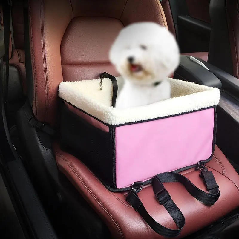 Foldable Pet car bag Breathable Pet out carrying bag fastness Adding cotton thickening