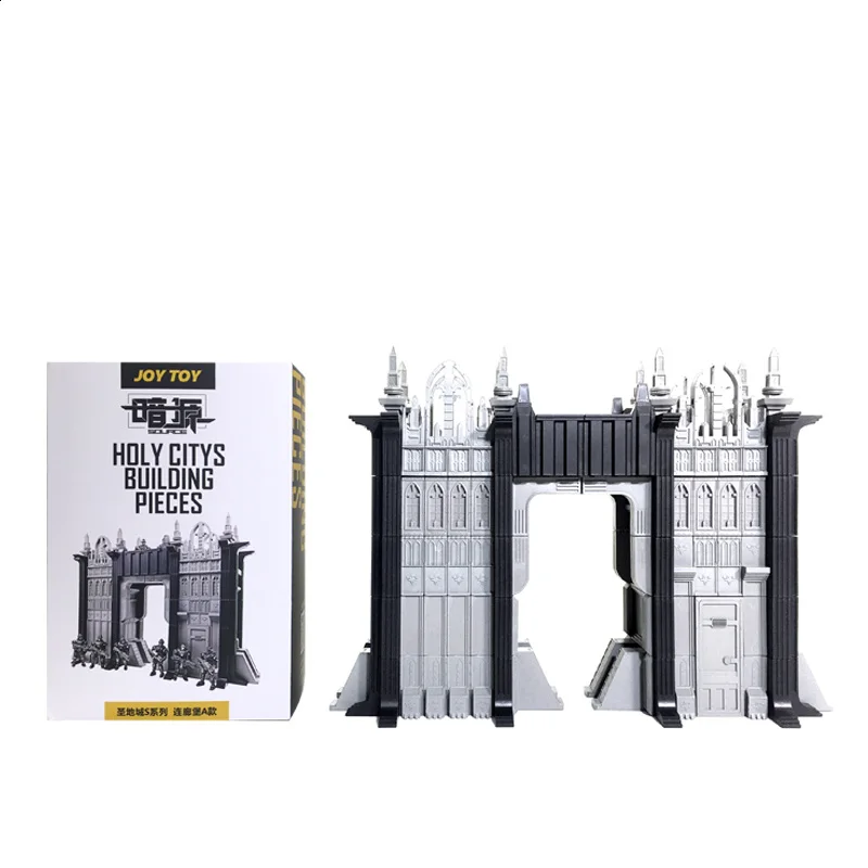 

JOY TOY Ho scale plastic model building kit 3D puzzle Military Castle Block Toys for Christmas Holiday Gift New SA-030