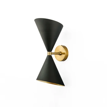 

modern Simple creative wall light bedroom living room loft wall lamp iron decor lustre for bar hotel Gallery bedside wall sconce