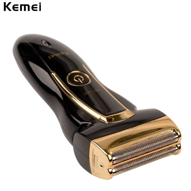 

100-240V Kemei Men's Razor Electric Shaver Waterproof Men Shaving Machine Razor Alloy Blade Shaving Trimmer Clipper navalha