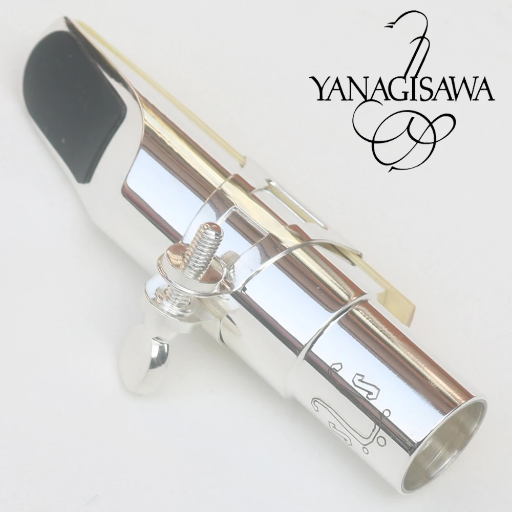 

Professional Japan Tenor Soprano Alto Saxophone Metal Mouthpiece Silver Plated Mouthpiece Sax Mouth Pieces Size 5 6 7 8 9