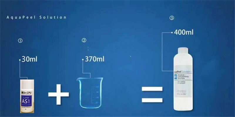 Aqua чистый раствор/Aqua Peel концентрированный раствор 30 мл на бутылку Aqua Сыворотка для лица Hydra Сыворотка для лица для нормальной кожи