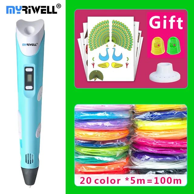 Cheap myriwell 3d pen 3d pens,LED display,20x5mABS/PLA Filament,Best Gift for Kids 3 d pen-3d magic pen 3d model Smart 3d printer pen Cheap myriwell 3d pen 3d pens,LED display,20x5mABS/PLA Filament,Best Gift for Kids 3 d pen-3d magic pen 3d model Smart 3d printer pen