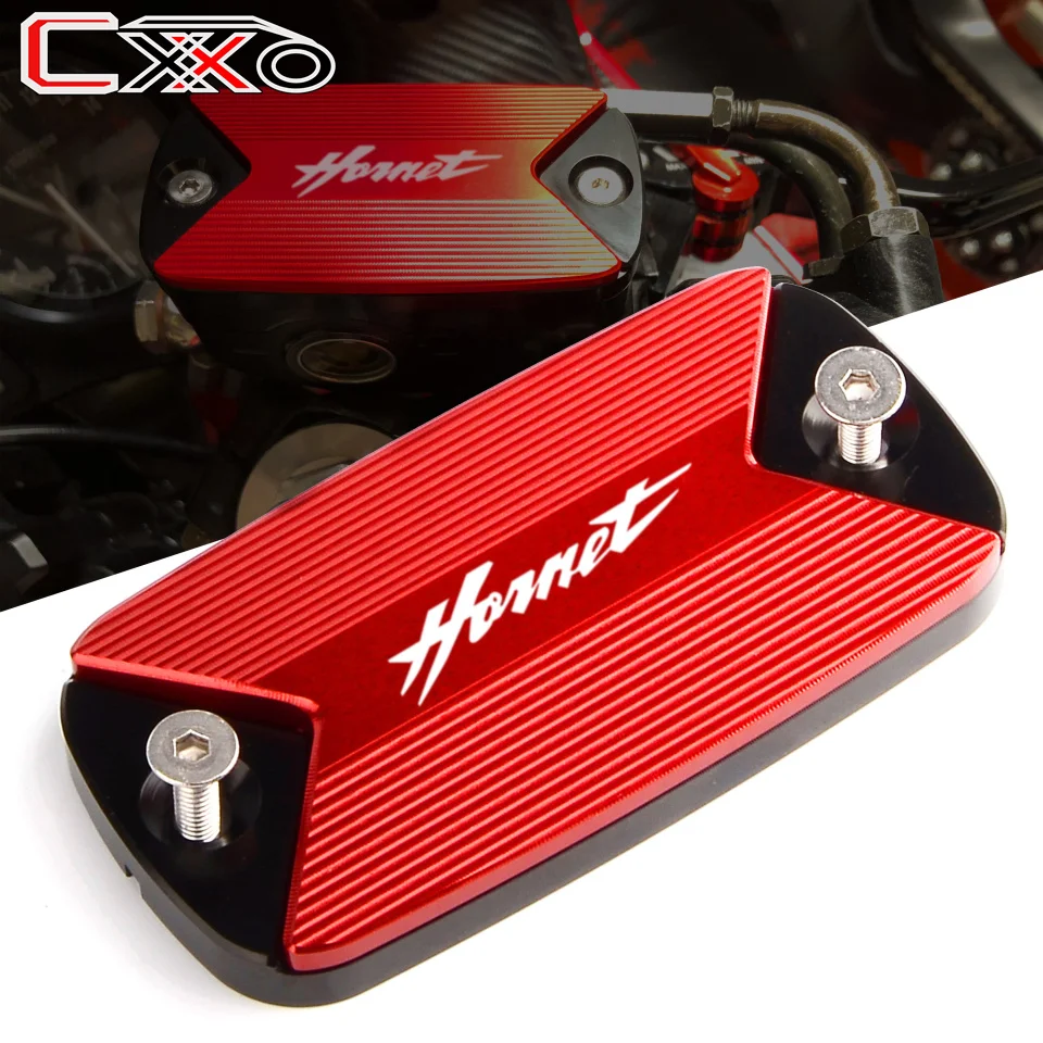 

Motorcycle Front Brake Reservoir Fluid Tank Cover Oil Cup Cap For Honda Hornet 900 2002-2006 Hornet 600 CB600F CB 600F
