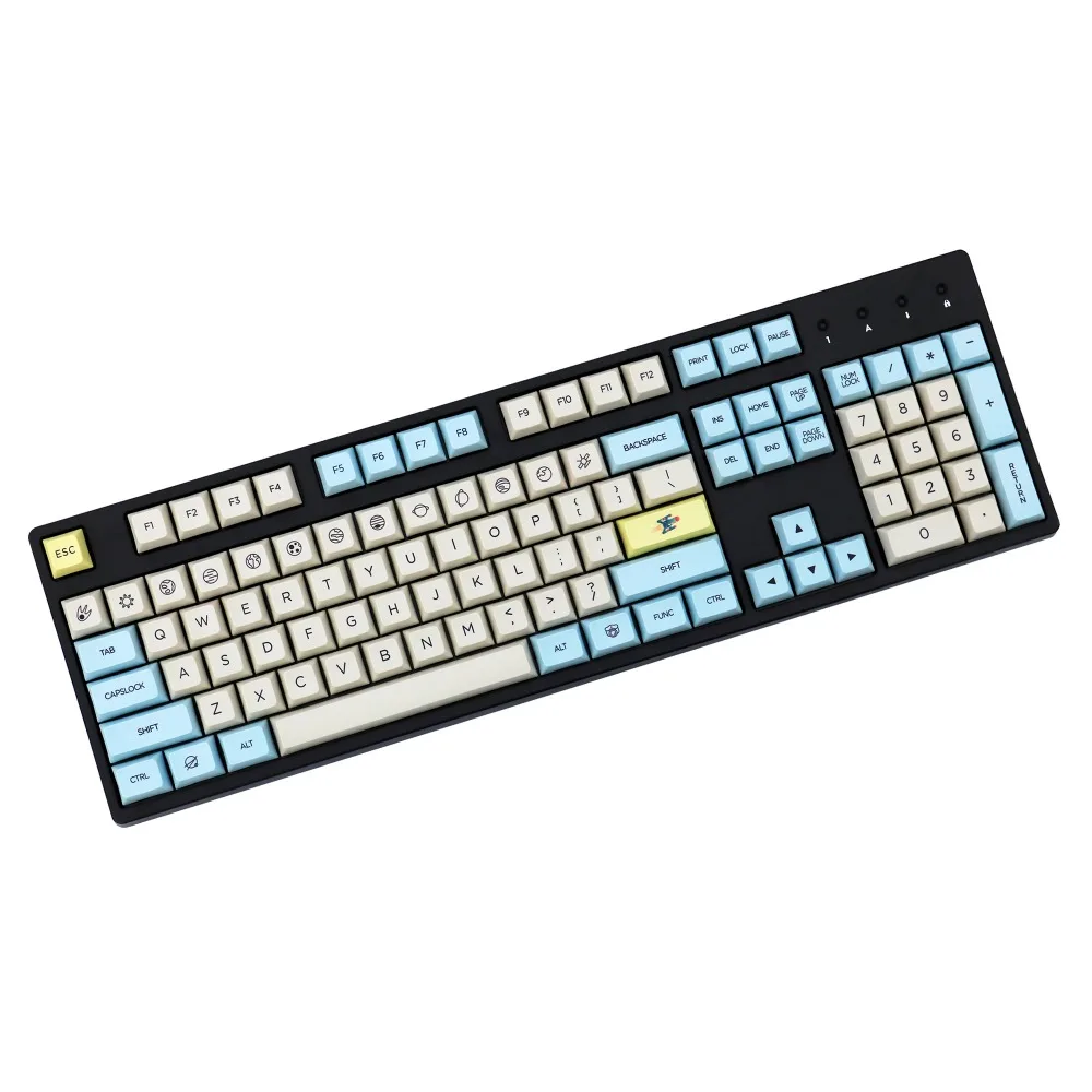 Moon landing XDAS профиль keycap 121/163 краситель сублимированный Filco/DUCK/Ikbc MX Переключатель